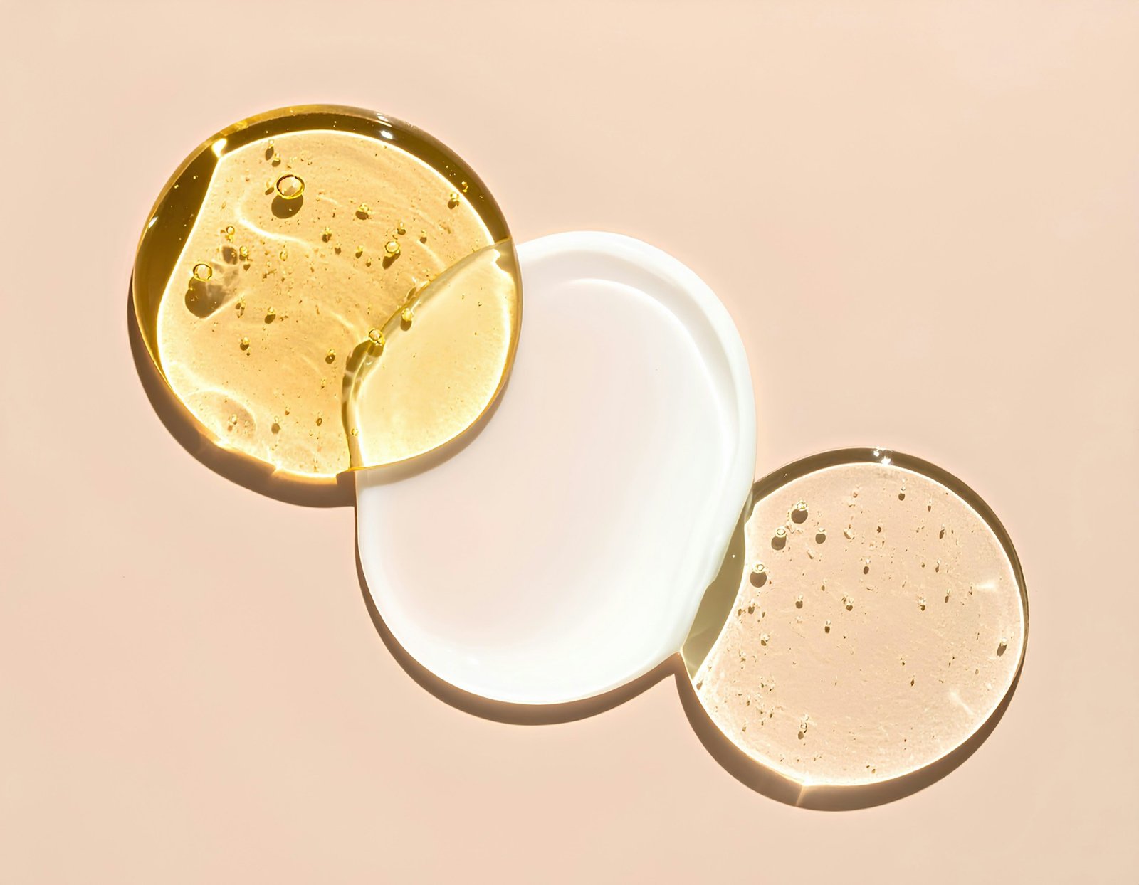 Textura de cosmecêutico capilar Grandha em gel e creme